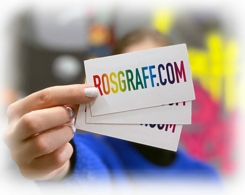rosgraff Художник с визиткой